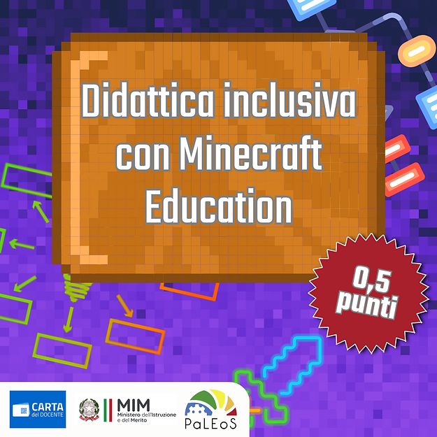 Certificazione Didattica inclusiva con Minecraft Education