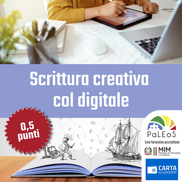 Certificazione Scrittura creativa col digitale