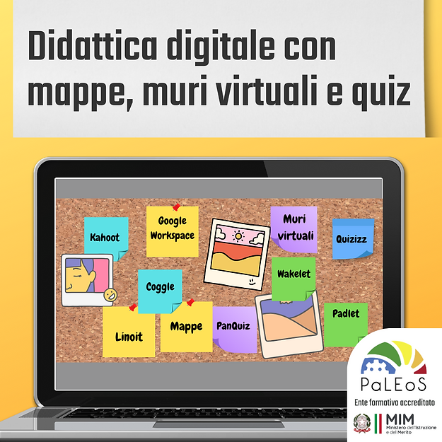 Didattica digitale con mappe, muri virtuali e quiz – senza certificazione