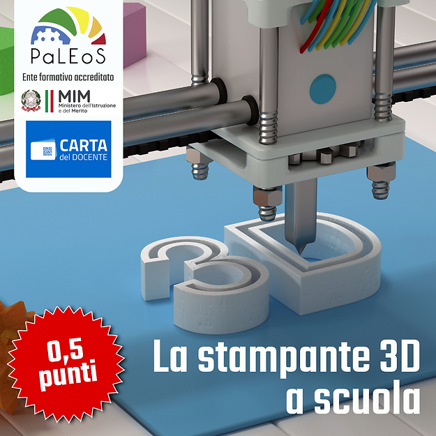 Certificazione La stampante 3D a scuola