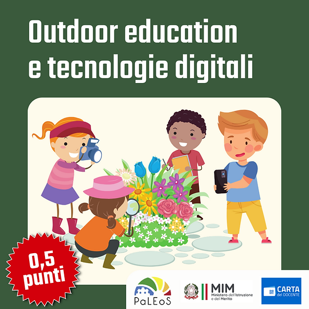 Certificazione Outdoor education e tecnologie digitali