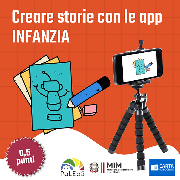 Certificazione Creare storie con le app INFANZIA