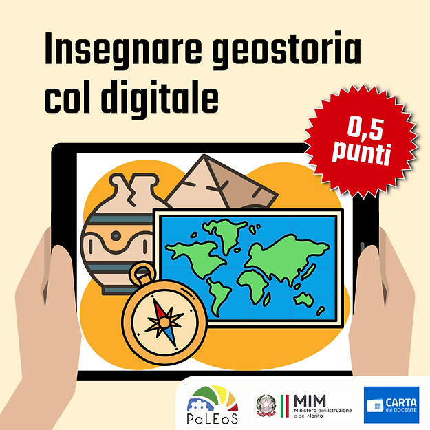 Certificazione Insegnare geostoria col digitale