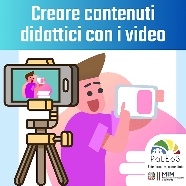 Creare contenuti didattici con i video – senza certificazione