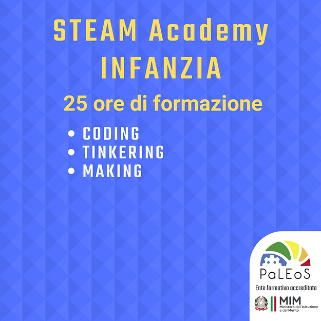 STEAM Academy infanzia – senza certificazione