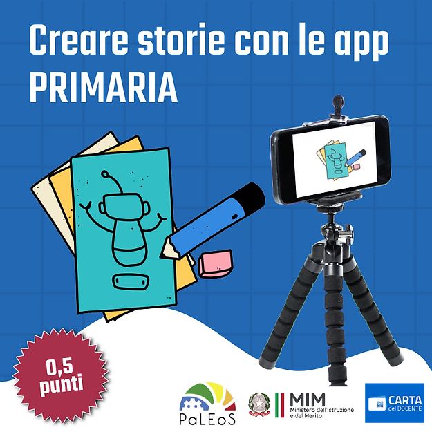 Certificazione Creare storie con le app PRIMARIA