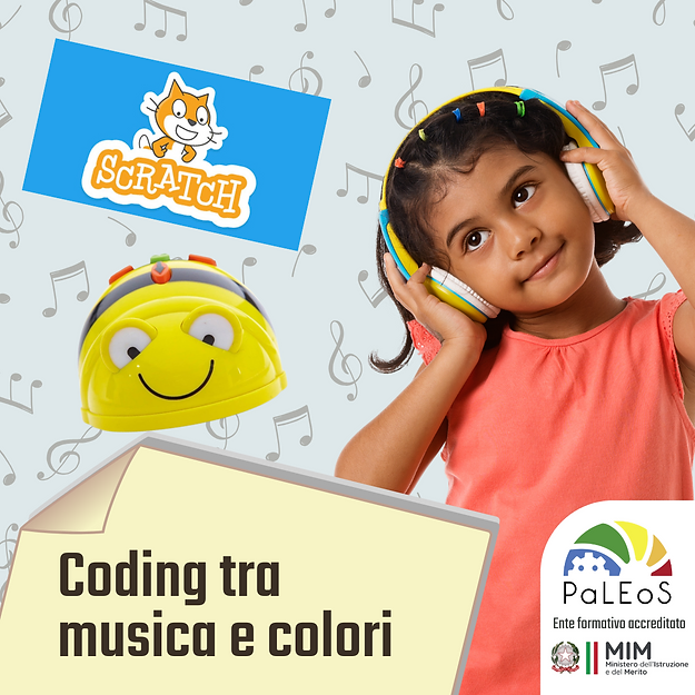 Coding tra musica e colori (infanzia e primaria) – senza certificazione