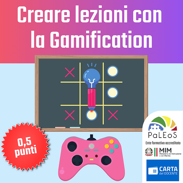 Certificazione Creare lezioni con la Gamification