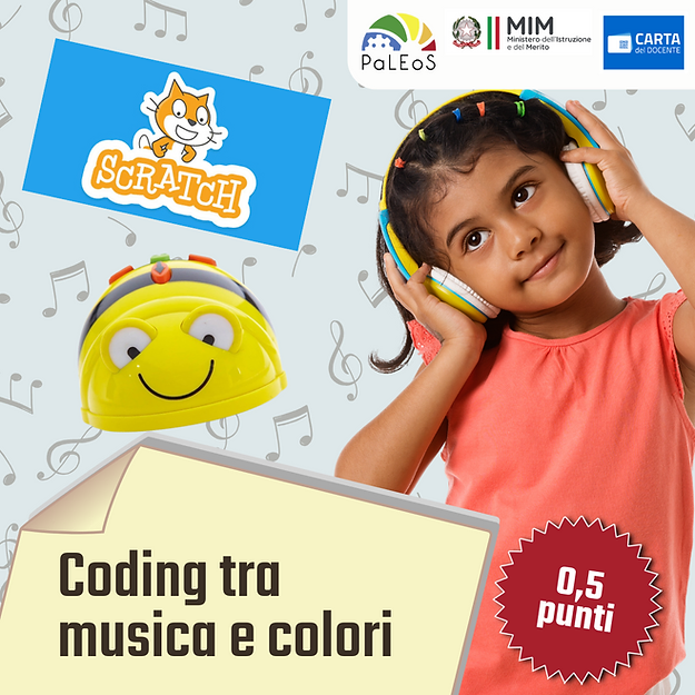 Certificazione Coding tra musica e colori (infanzia e primaria)