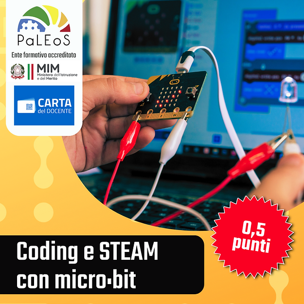 Certificazione Coding e STEAM con micro:bit