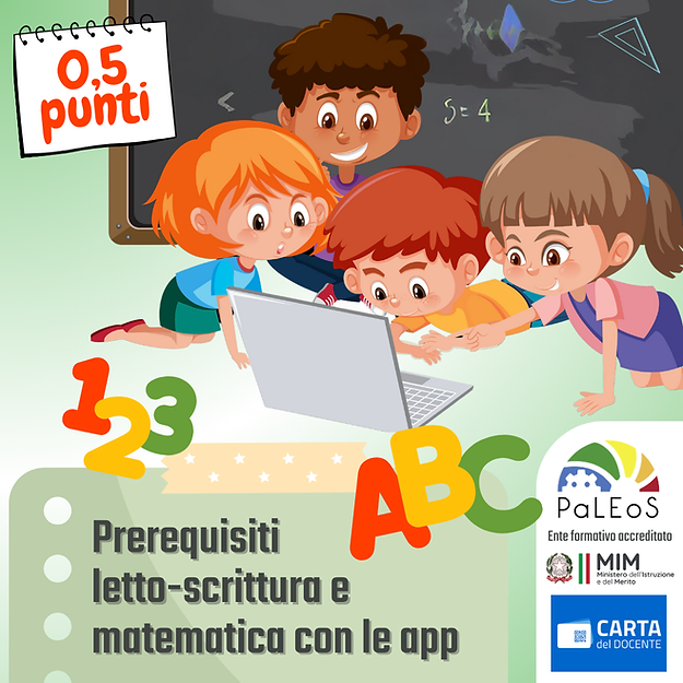 Certificazione Prerequisiti letto-scrittura e matematica con le app