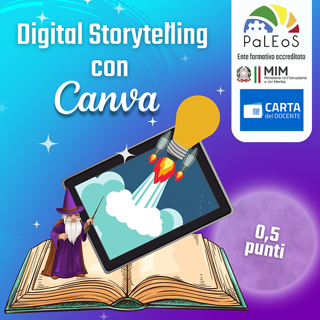 Certificazione Digital Storytelling con Canva