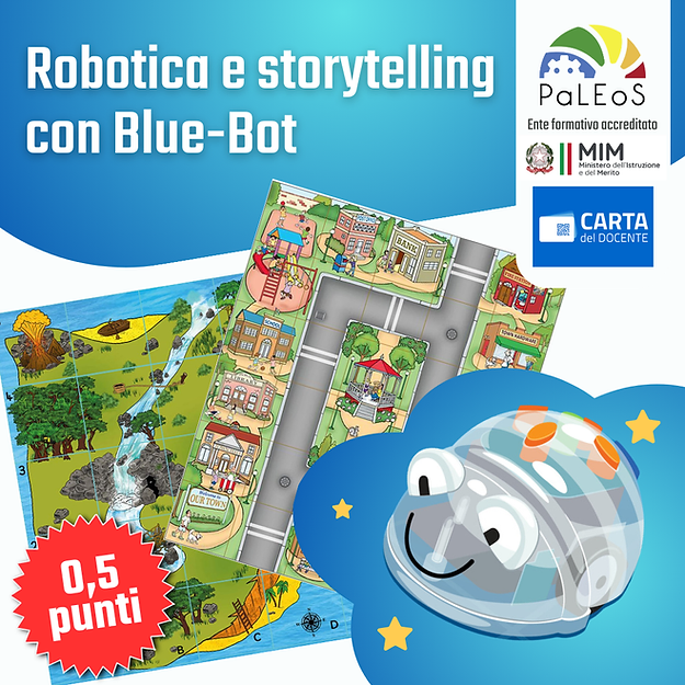 Certificazione Robotica e storytelling con Blue-Bot