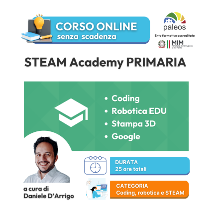 Corso online steam academy primaria