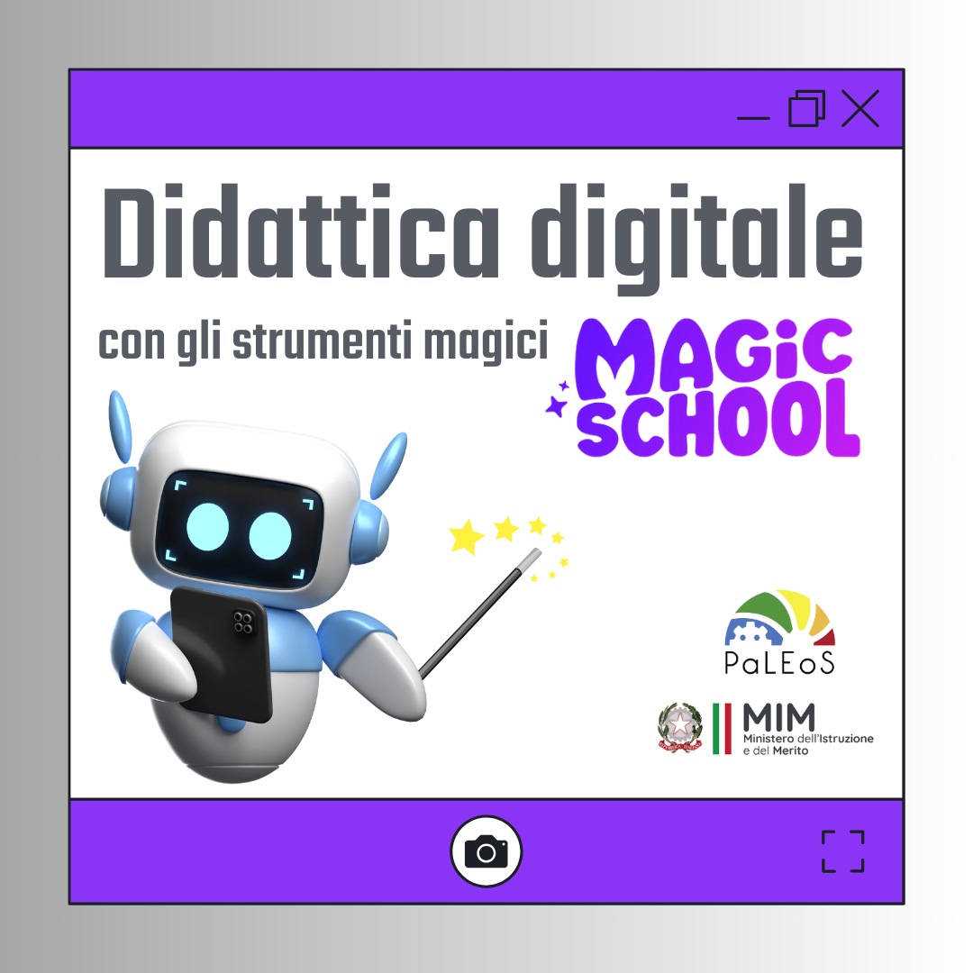 Didattica digitale con gli strumenti magici Magic School – senza certificazione