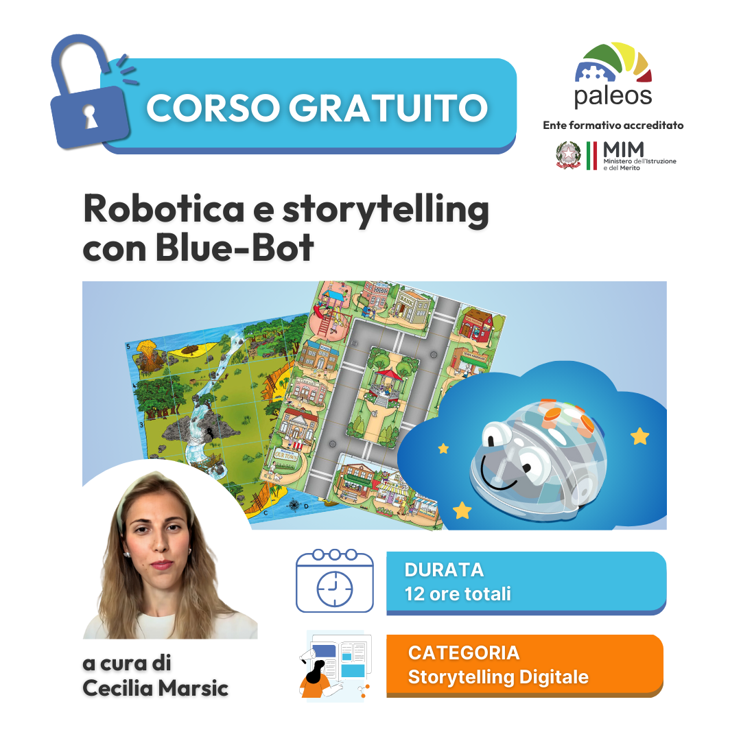 Robotica e storytelling con Blue-Bot