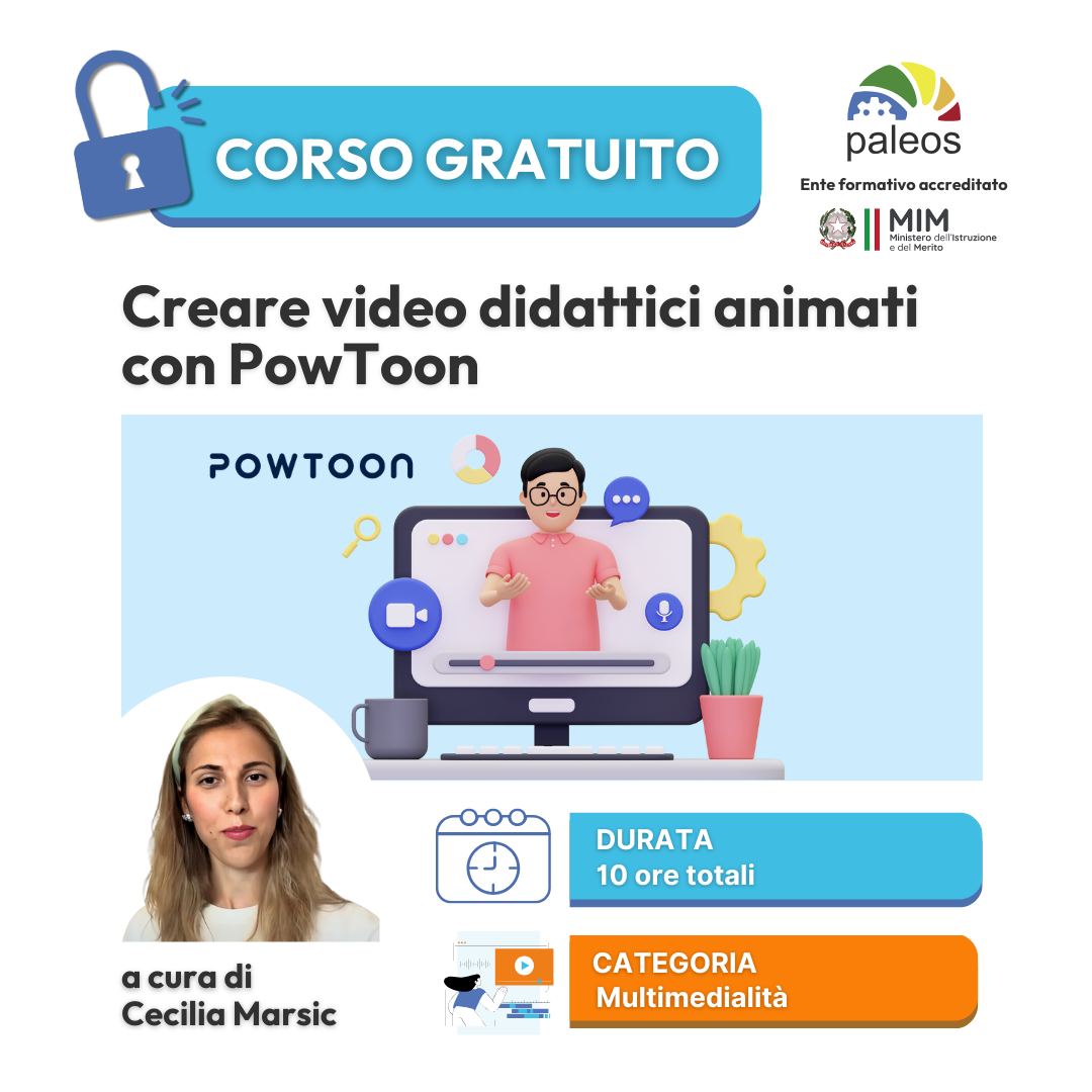 Crteare video didattici animati con  Powtoon