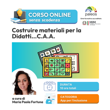 Costruire materiali per la Didatti…C.A.A. con le app – senza certificazione