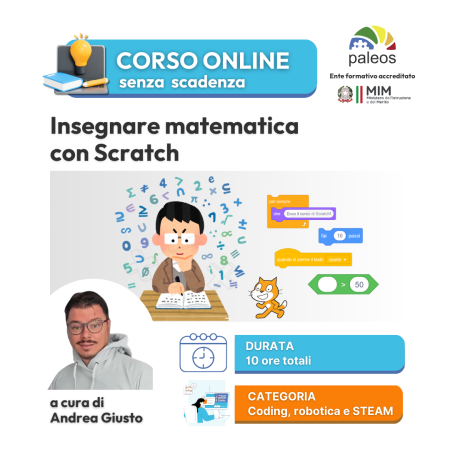 Insegnare matematica con Scratch – senza certificazione